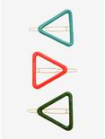 Triangle Barrette Set - BoxLunch Exclusive, , hi-res