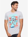 Mega Man Kanji T-Shirt - BoxLunch Exclusive, GREY, hi-res