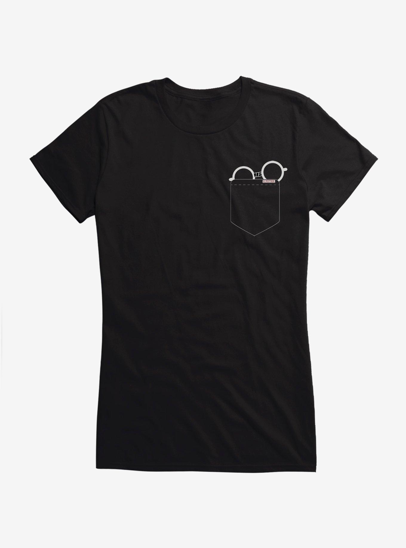 Harry Potter Faux Pocket Glasses Girls T-Shirt, , hi-res