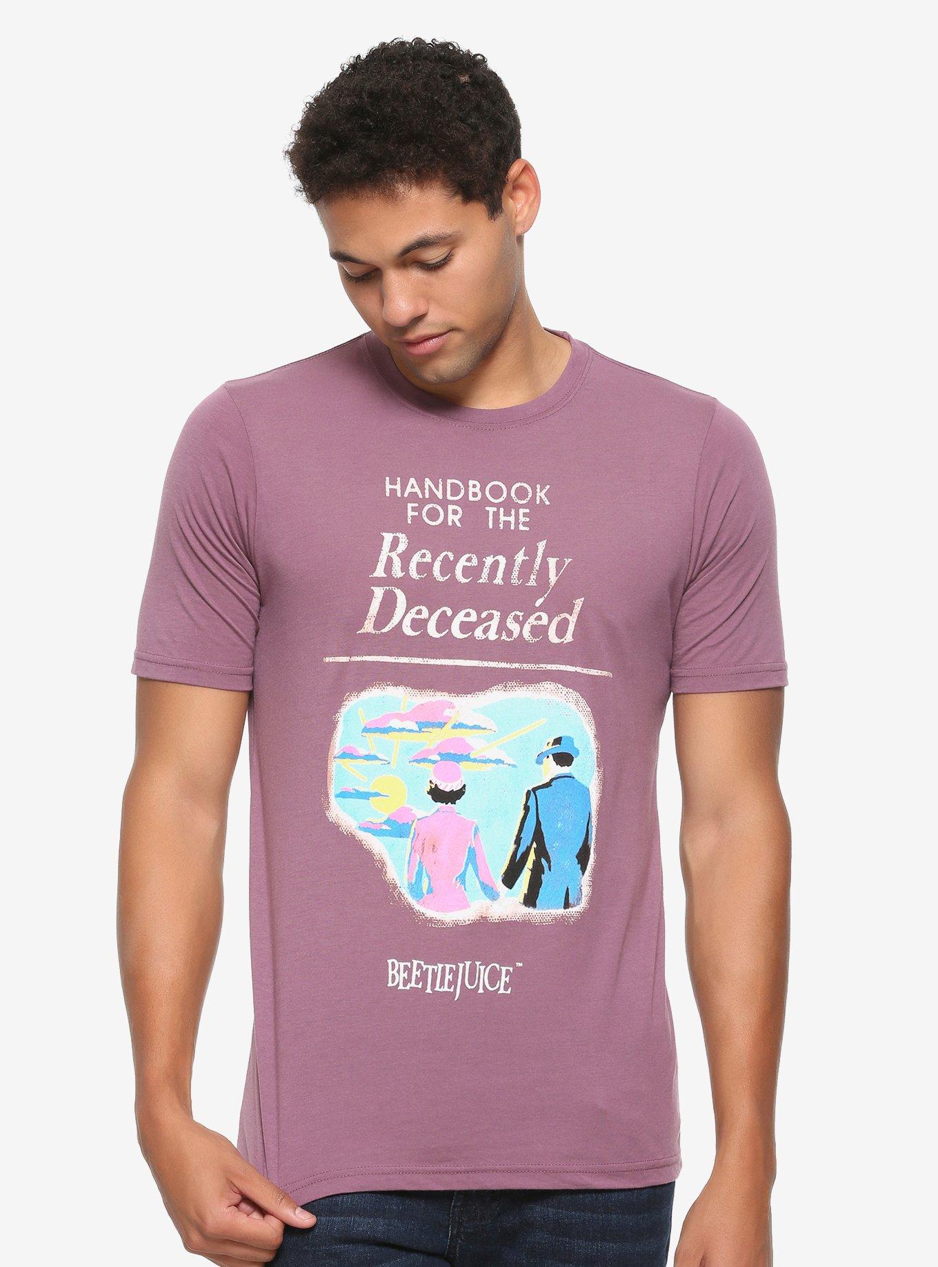 Beetlejuice Handbook for the Recently Deceased T-Shirt, RED, hi-res