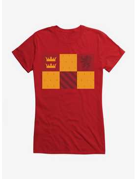Harry Potter Gryffindor Checkered Patterns Girls T-Shirt, , hi-res