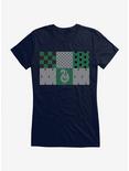 Harry Potter Slytherin Checkered Patterns Girls T-Shirt, , hi-res
