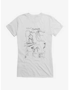 Fantastic Beasts Bowtruckle Sketches Girls T-Shirt, , hi-res
