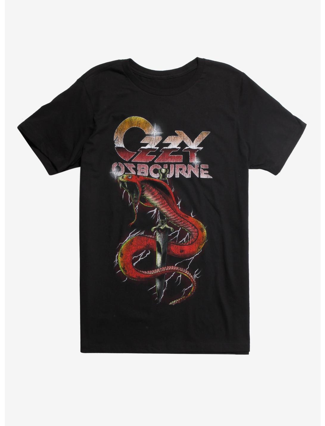 Ozzy Osbourne Cobra Sword T-Shirt, BLACK, hi-res