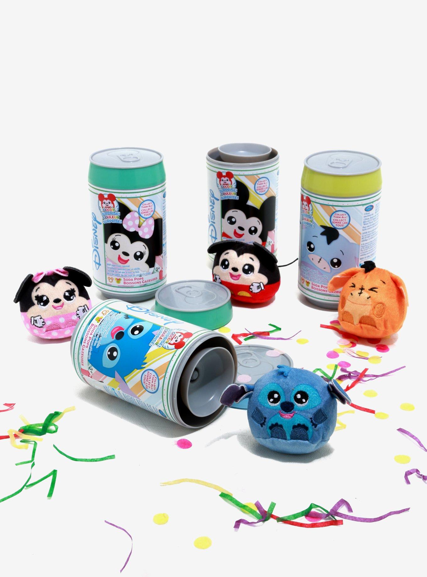 disney soda pop surprise plush toys