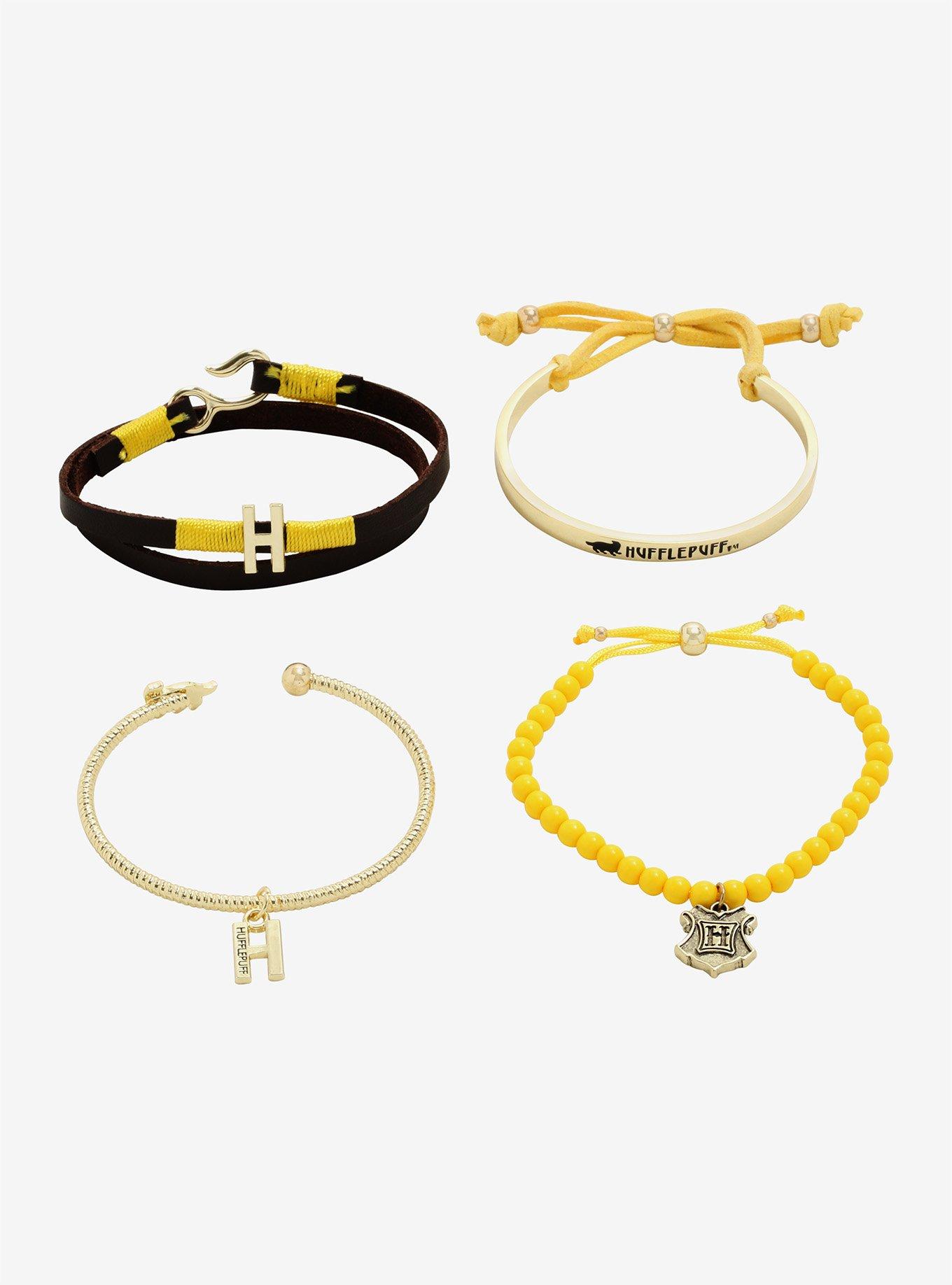 Harry Potter Hufflepuff Bracelet Set, , hi-res