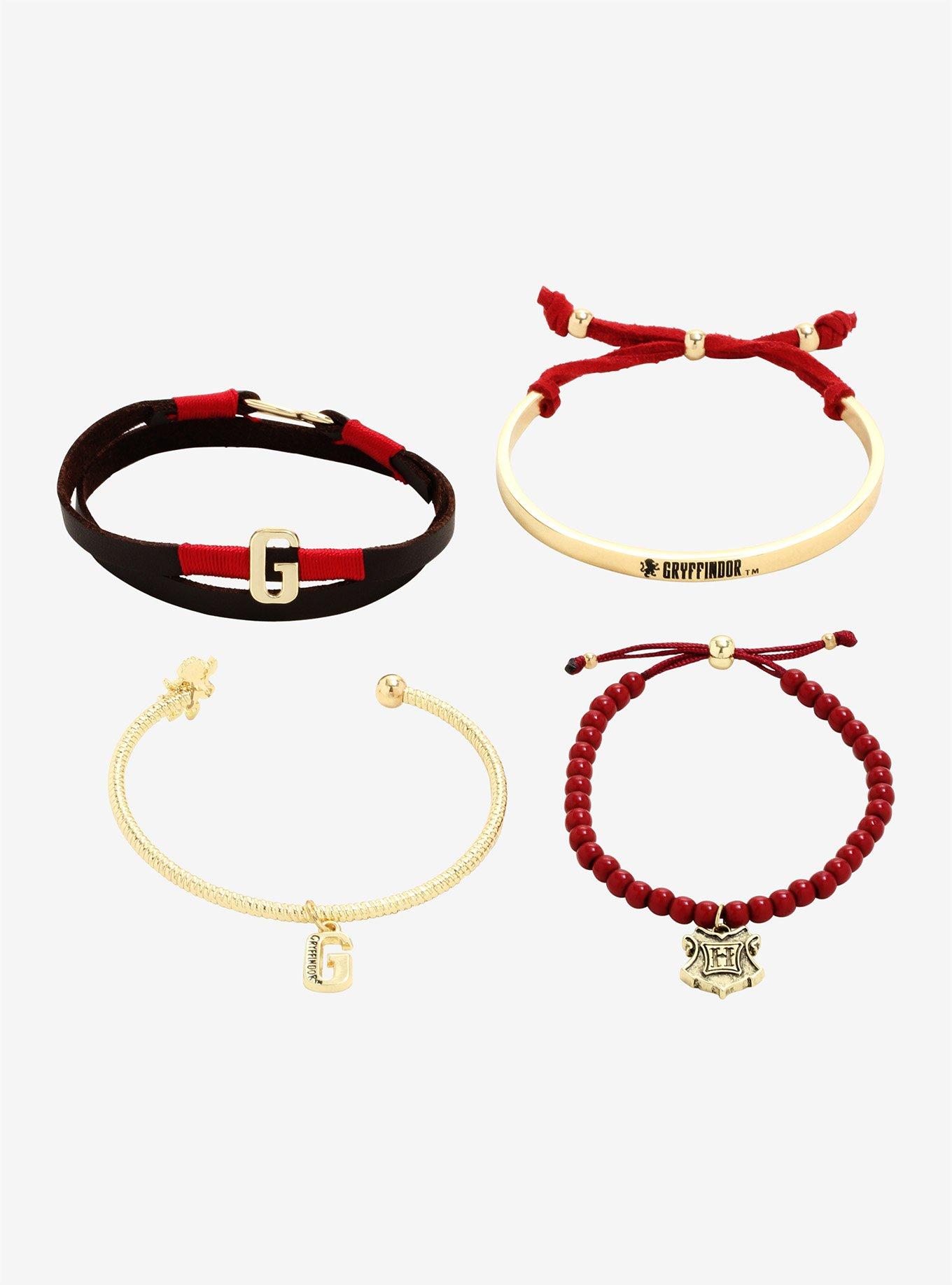 Harry Potter Gryffindor Bracelet Set, , hi-res