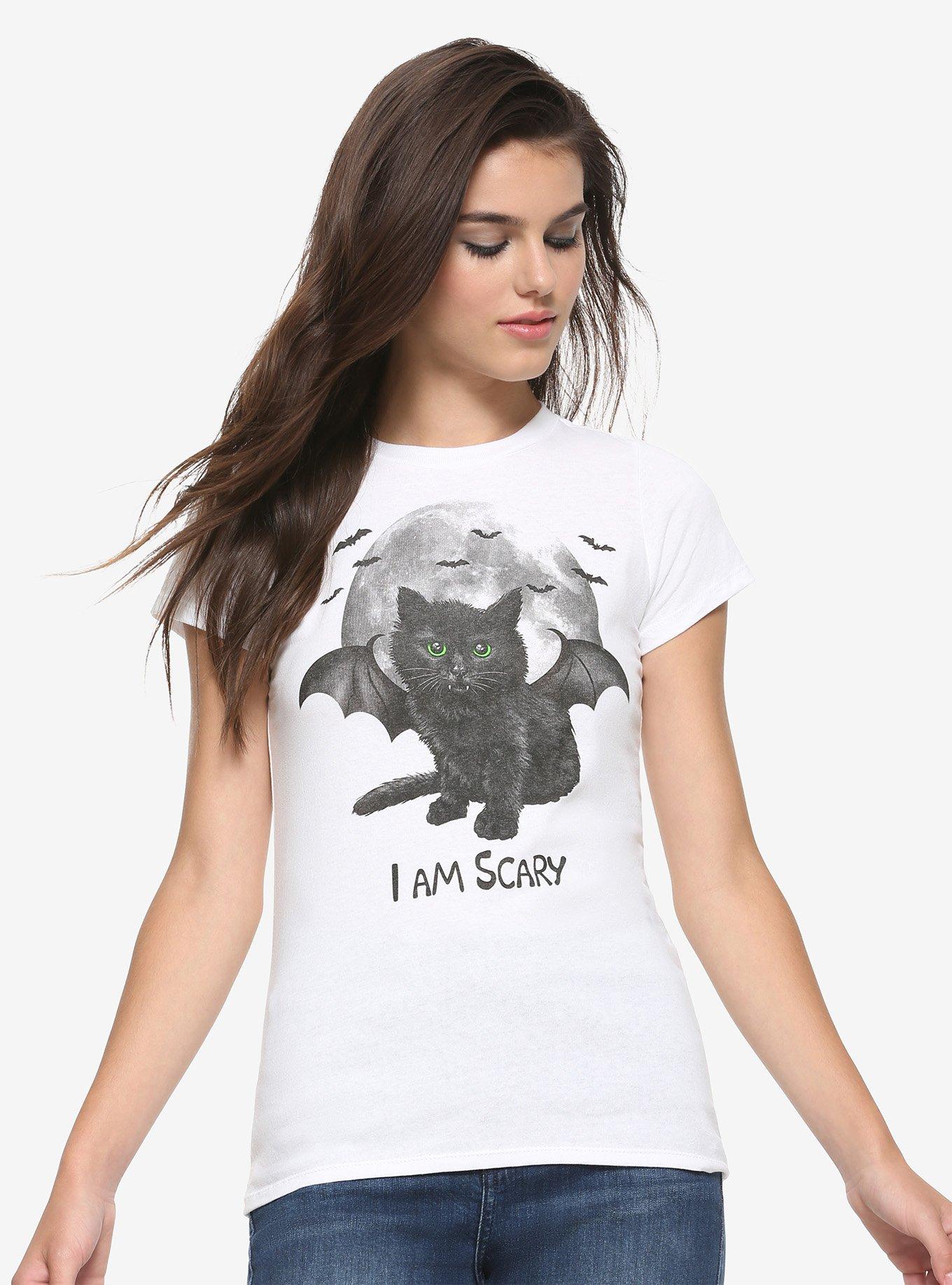 Scary But Cute Girls T-Shirt, BLACK, hi-res