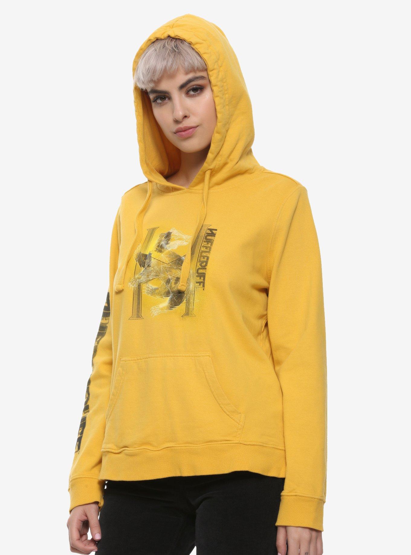 Harry Potter Hufflepuff Geometric Girls Hoodie | Hot Topic