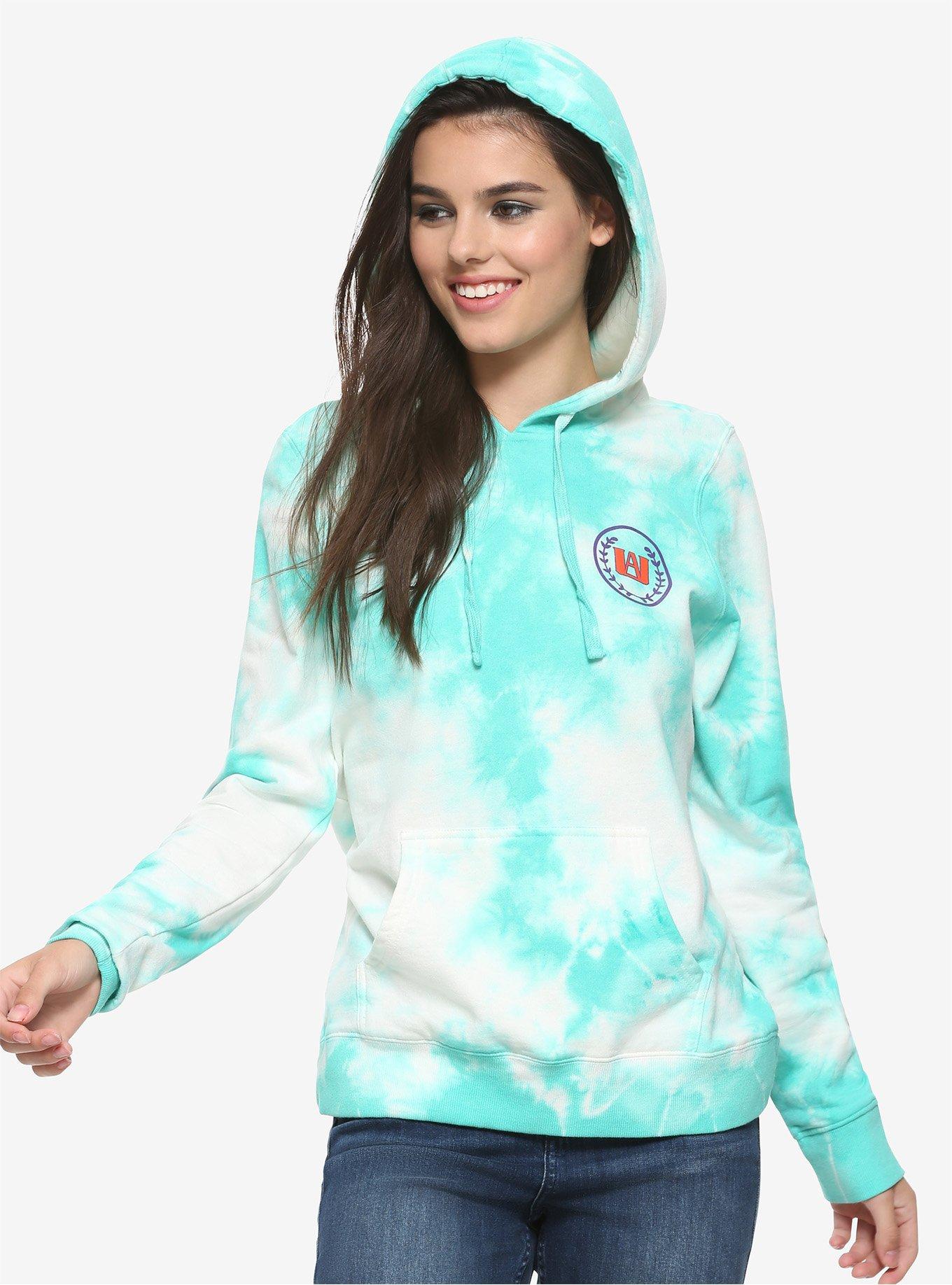 My Hero Academia Group Girls Tie-Dye Hoodie, MULTI, hi-res