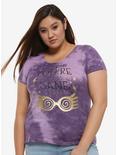 Harry Potter Luna Lovegood Tie-Dye Girls T-Shirt Plus Size, PURPLE, hi-res