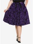 Disney Sleeping Beauty Maleficent Flocked Skirt Plus Size, MULTI, hi-res