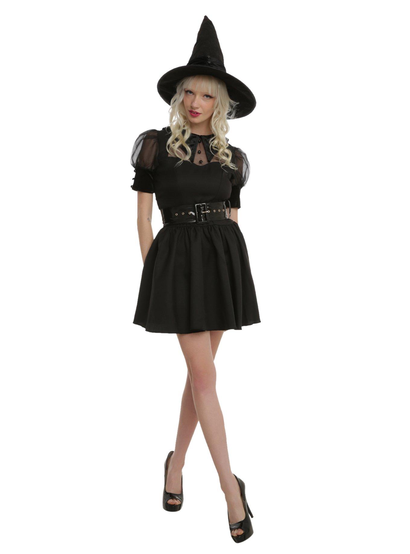 Bewitching Witch Costume, BLACK, hi-res