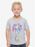 My Hero Academia All Might Balloons Toddler T-Shirt - BoxLunch Exclusive, GREY, hi-res