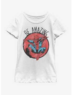 Marvel Spiderman Be Amazing Youth Girls T-Shirt, , hi-res