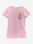 Nintendo Super Mario Faux Pocket Peach Youth Girls T-Shirt, PINK, hi-res