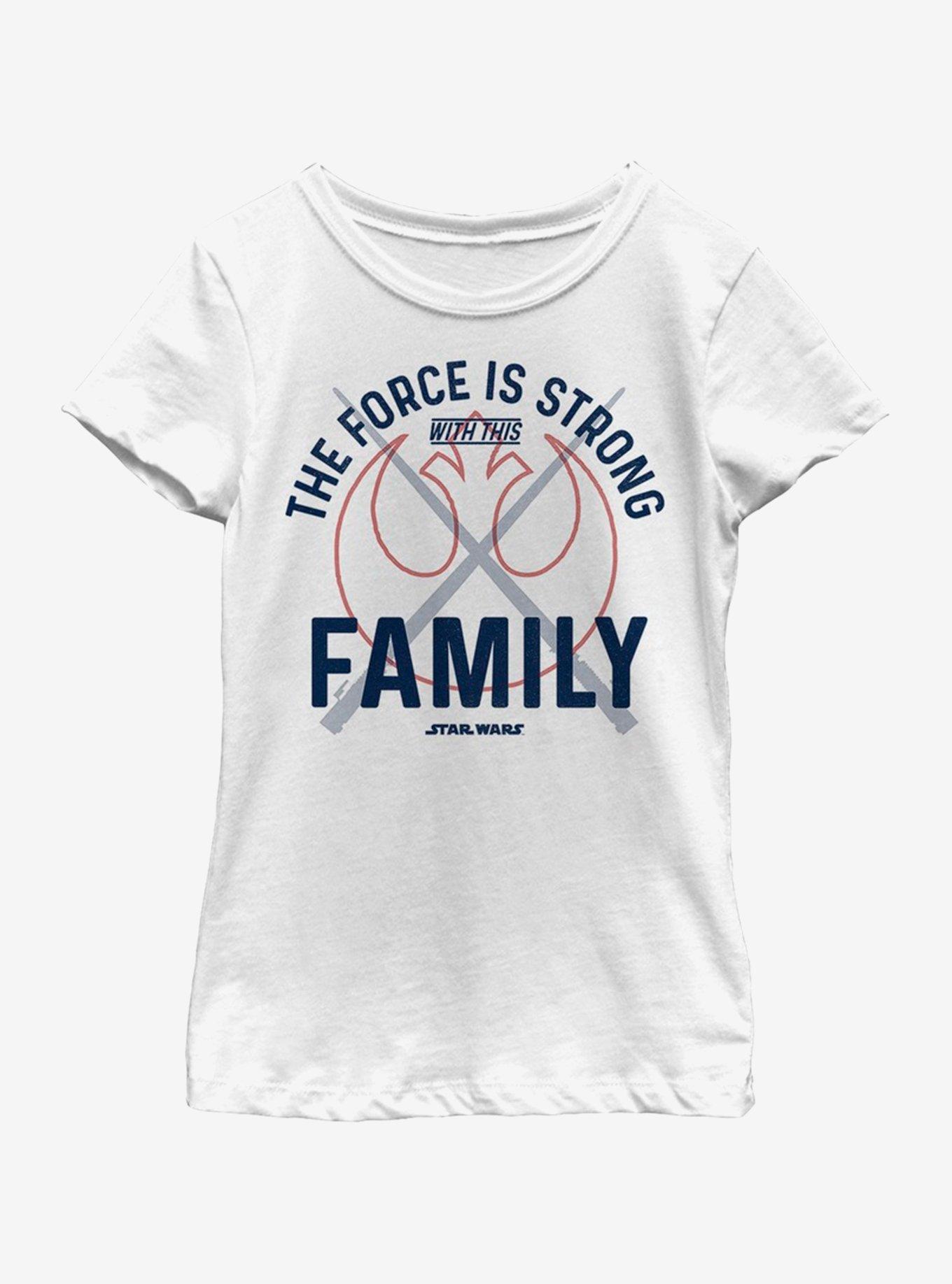 Star Wars Force Family Youth Girls T-Shirt, , hi-res