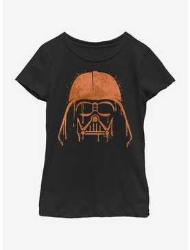 Star Wars Orange Vader Drip Youth Girls T-Shirt, , hi-res