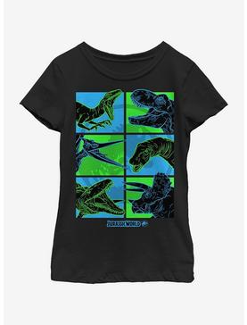 Jurassic Park Box Seats Youth Girls T-Shirt, , hi-res