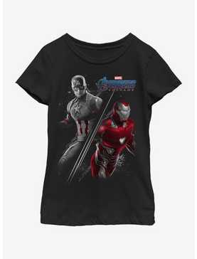 Marvel Avengers: Endgame Cap Ironman Youth Girls T-Shirt, , hi-res