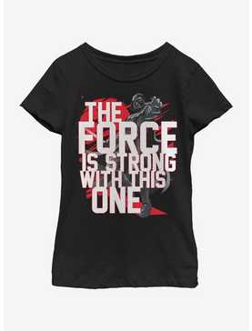 Star Wars Force Stack Vader Youth Girls T-Shirt, , hi-res