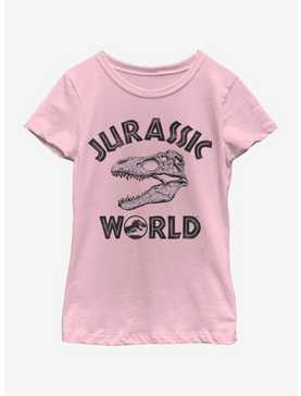Jurassic Park Bone Head Youth Girls T-Shirt, , hi-res