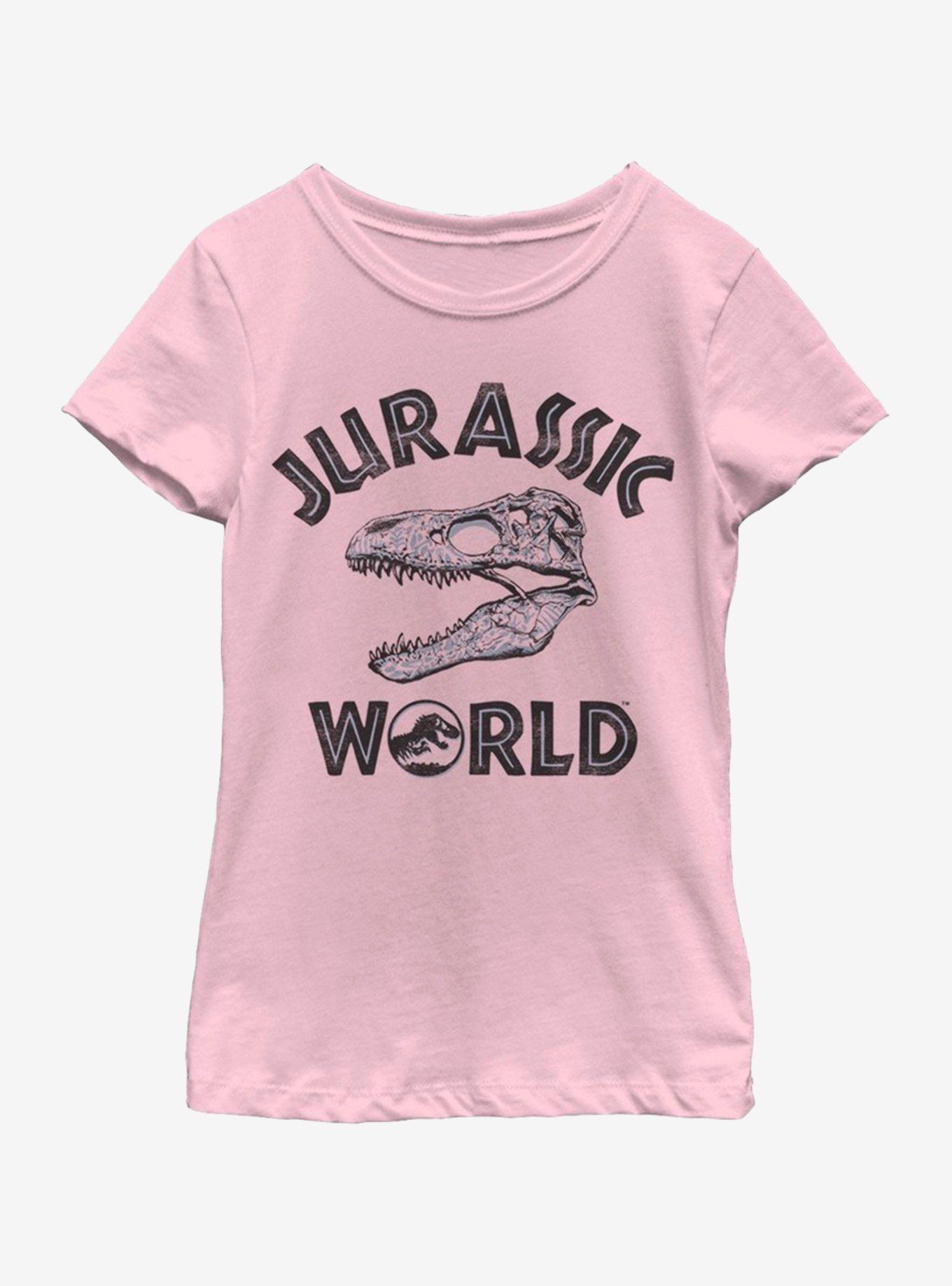 Jurassic Park Bone Head Youth Girls T-Shirt, , hi-res