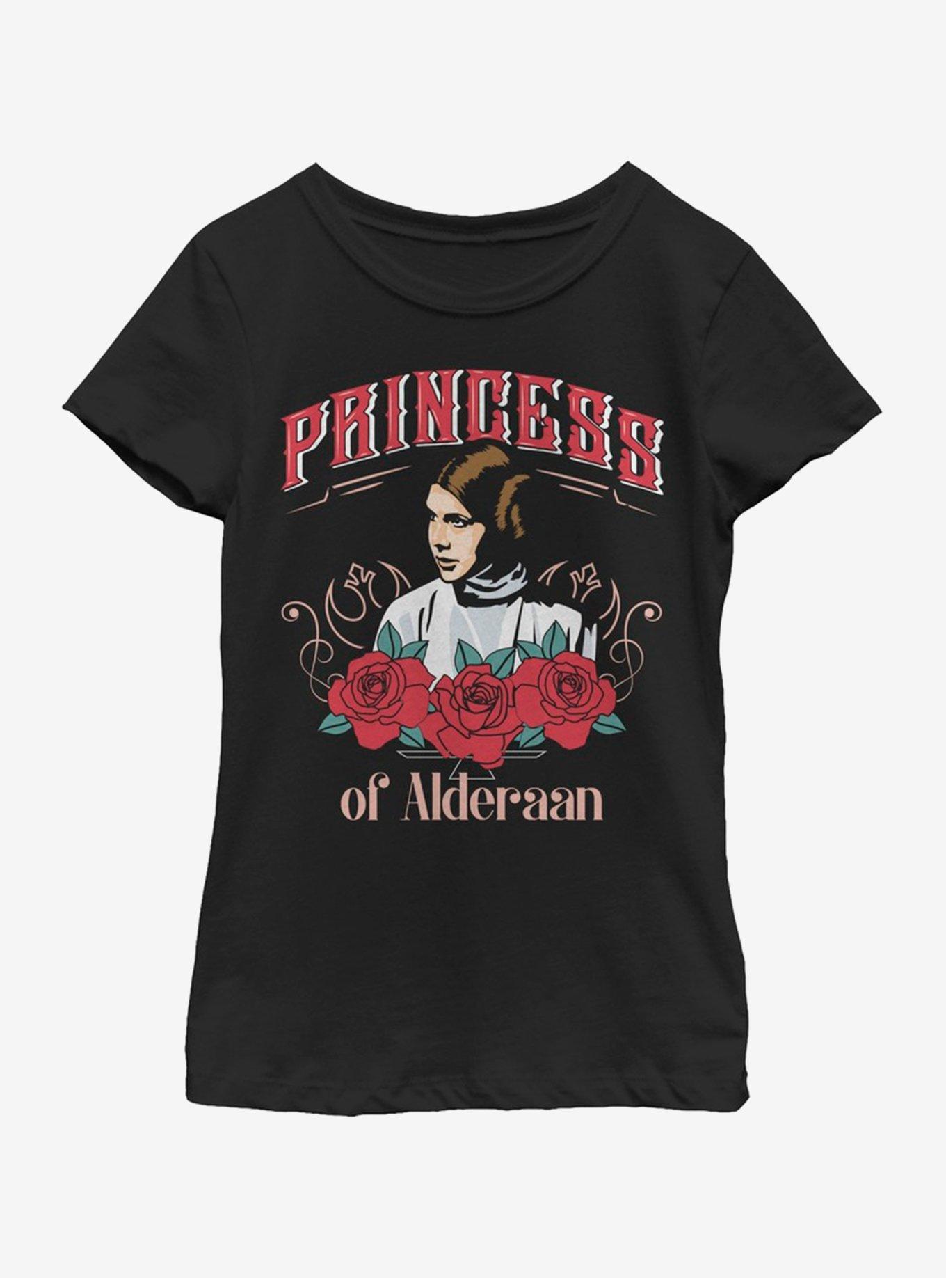 Star Wars Princess Of Alderaan Youth Girls T-Shirt, , hi-res