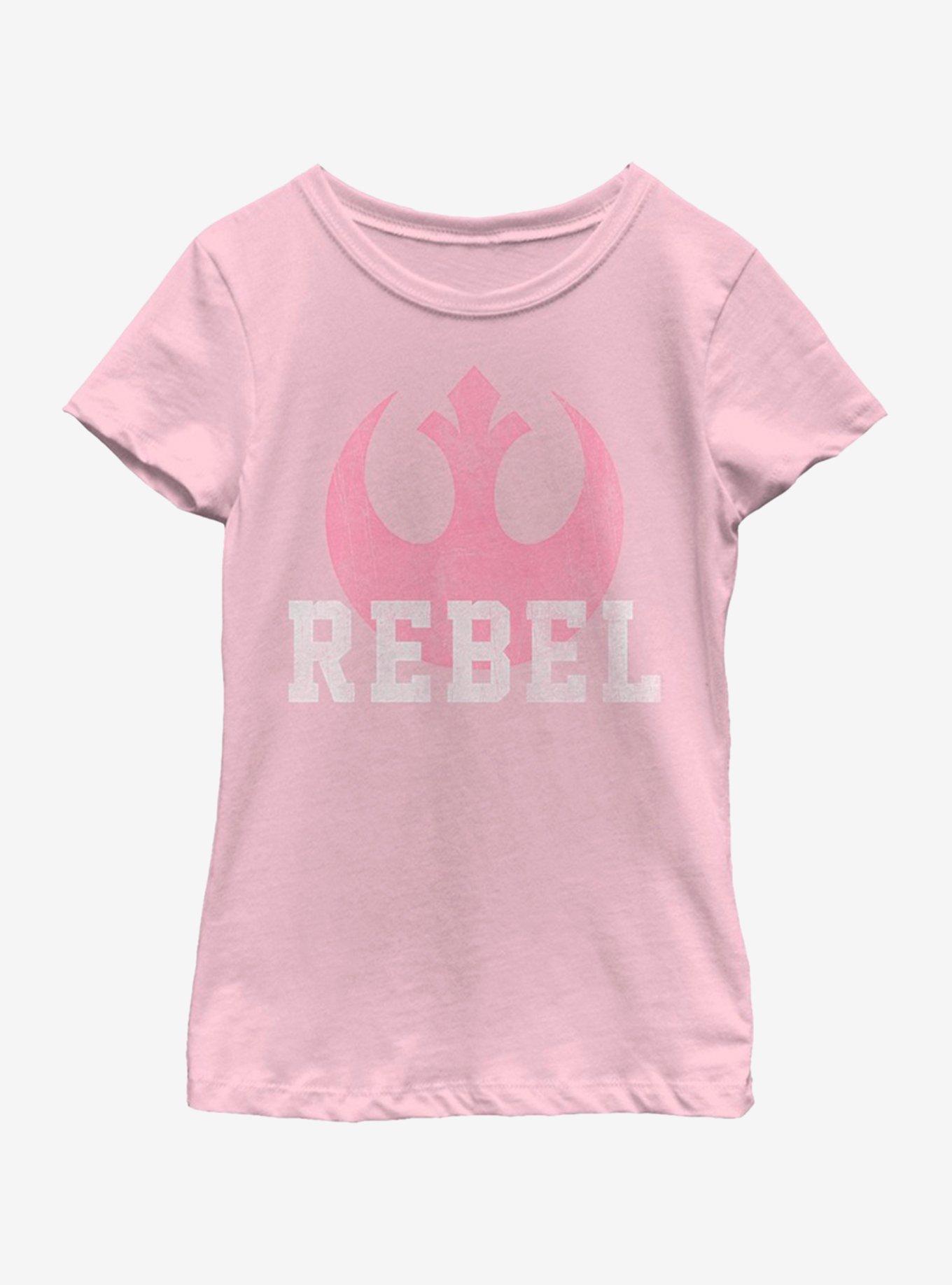 Star Wars The Force Awakens Desert Lace Youth Girls T-Shirt, PINK, hi-res