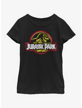 Jurassic Park Neon Park Youth Girls T-Shirt, , hi-res