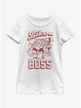 Nintendo Boss Man Youth Girls T-Shirt, WHITE, hi-res
