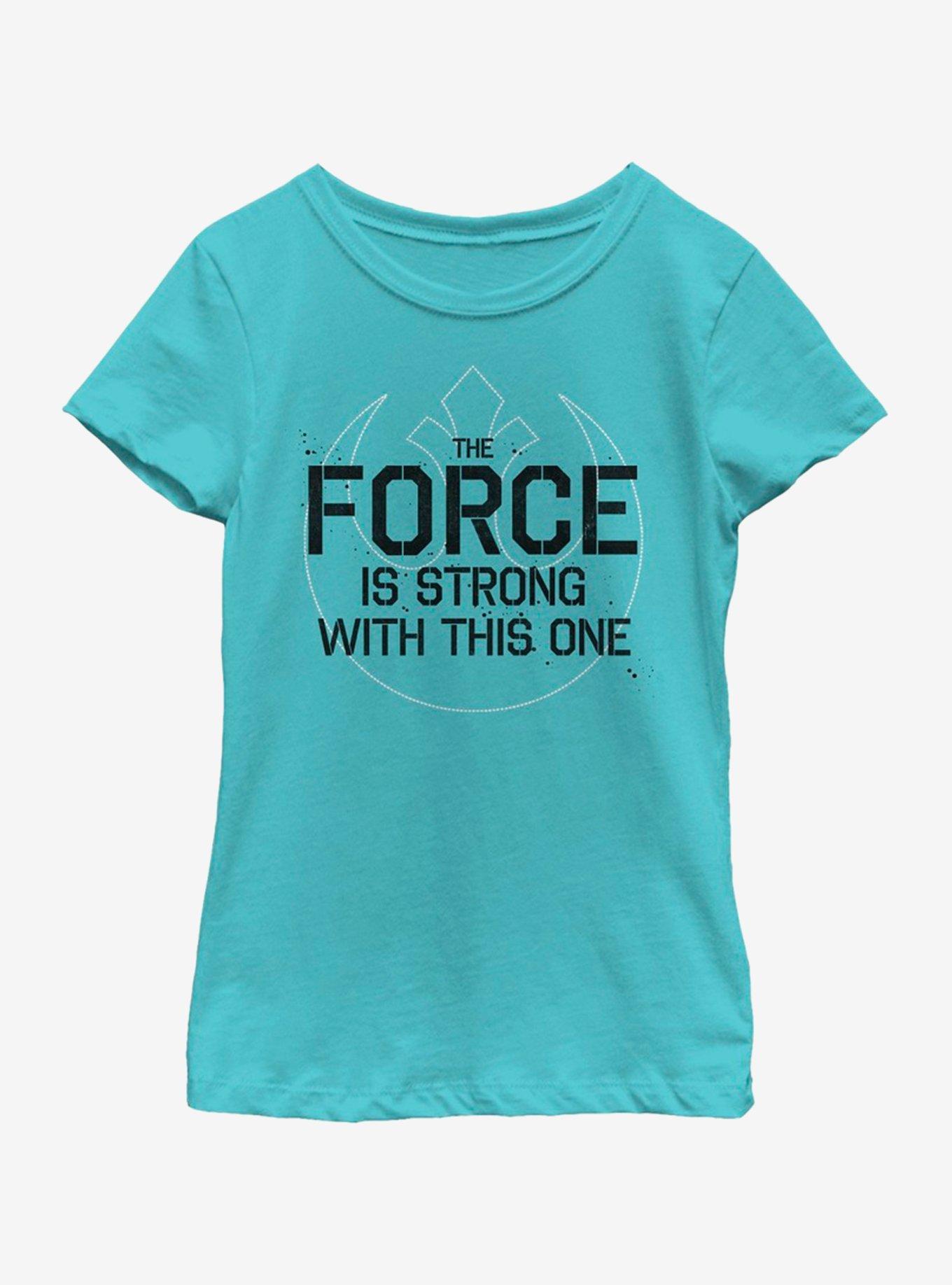 Star Wars Force Strong Youth Girls T-Shirt, , hi-res