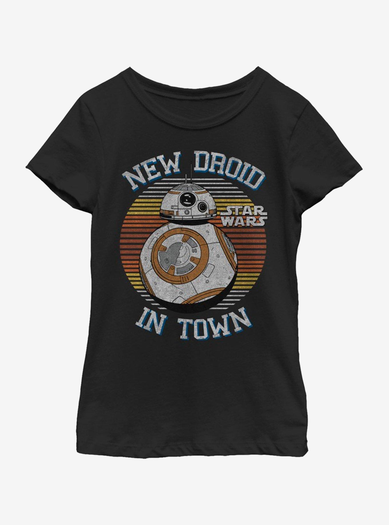 Star Wars The Force Awakens New Droid Youth Girls T-Shirt, , hi-res