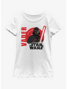 Star Wars Vader Sun Youth Girls T-Shirt, , hi-res