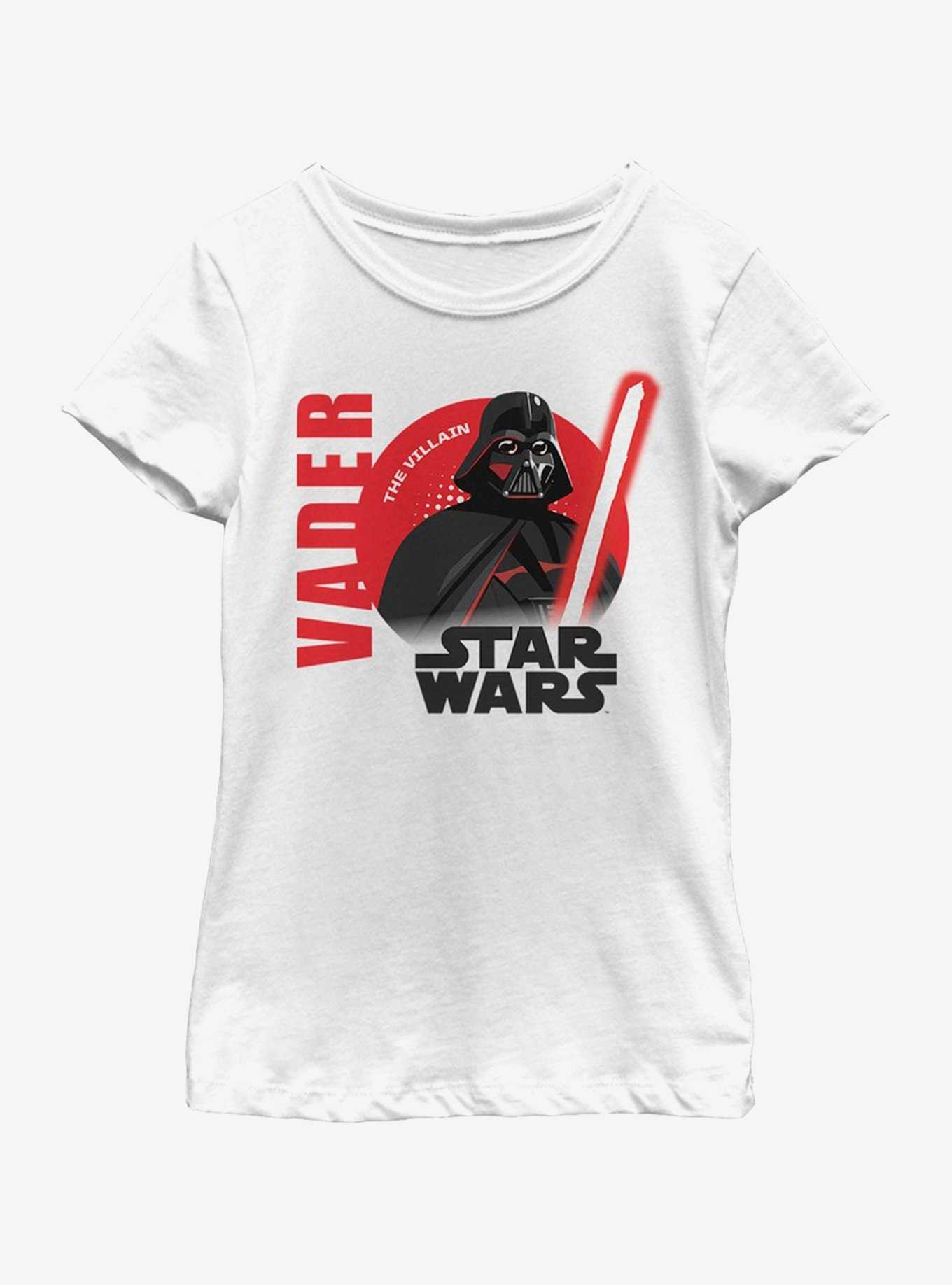 Star Wars Vader Sun Youth Girls T-Shirt, , hi-res