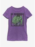 Marvel Hulk Be Incredible Youth Girls T-Shirt, PURPLE BERRY, hi-res