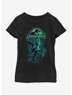 Jurassic Park Paint The Town Youth Girls T-Shirt, , hi-res