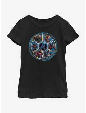 Marvel Avengers: Endgame Circle Heroes Youth Girls T-Shirt, , hi-res