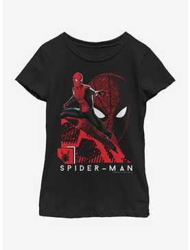 Marvel Spiderman: Far From Home Tech Spidey Youth Girls T-Shirt, , hi-res