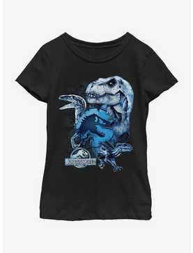 Jurassic Park Glass Shard Youth Girls T-Shirt, , hi-res