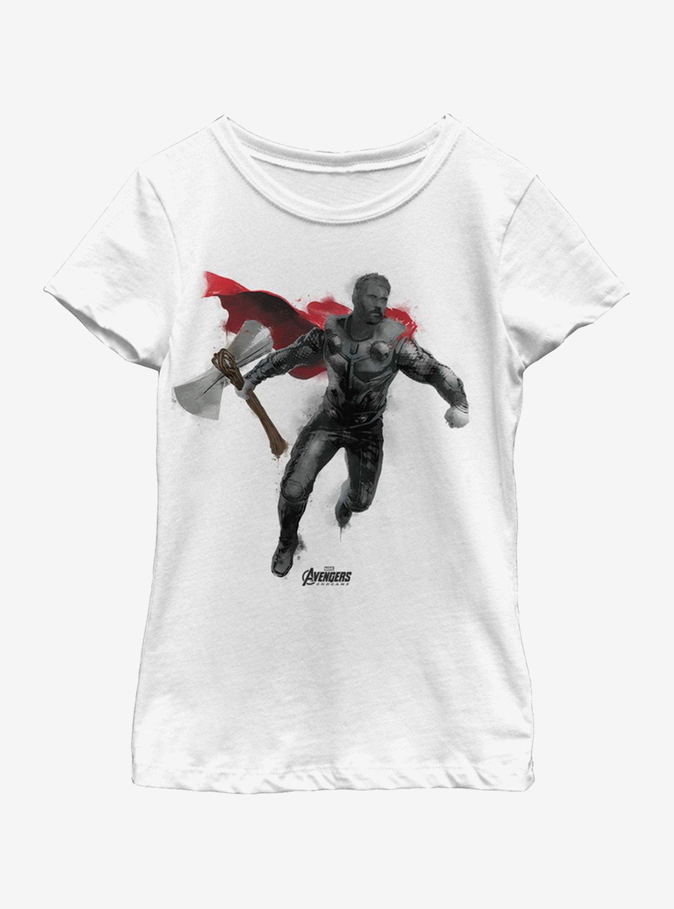 Marvel Avengers: Endgame Thor Paint Youth Girls T-Shirt, , hi-res