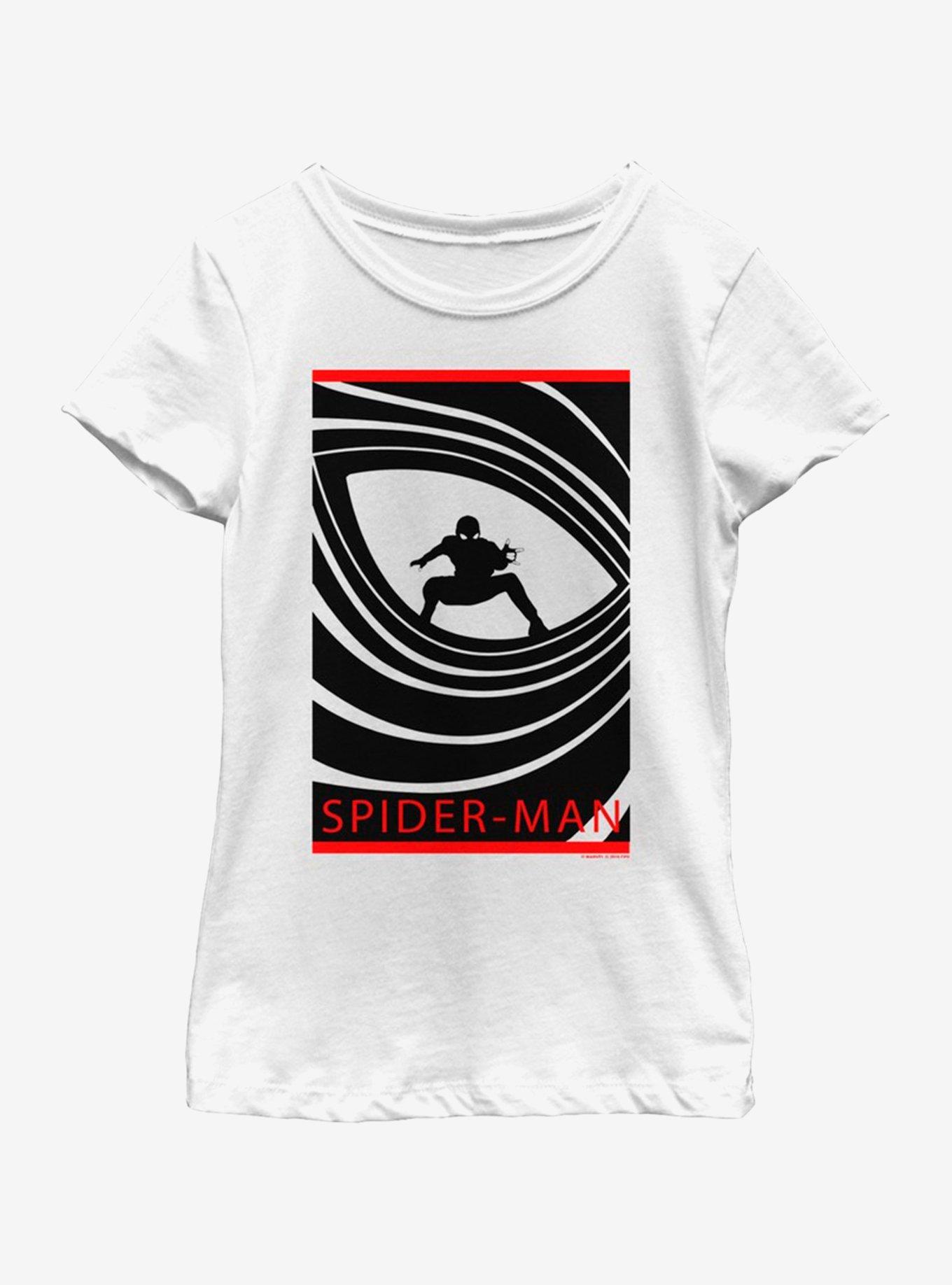 Marvel Spiderman: Far From Home Double O Spider Youth Girls T-Shirt, , hi-res
