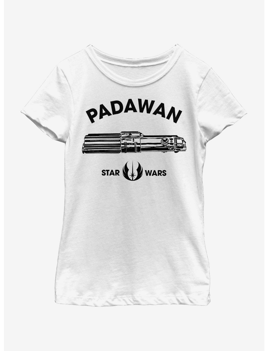 Star Wars Padawan Youth Girls T-Shirt, WHITE, hi-res