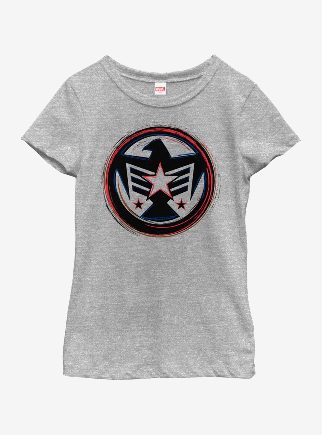 Marvel Falcon America Youth Girls T-Shirt, , hi-res