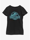 Jurassic Park Breach Logo Youth Girls T-Shirt, BLACK, hi-res