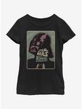 Star Wars Poster Warp Youth Girls T-Shirt, BLACK, hi-res