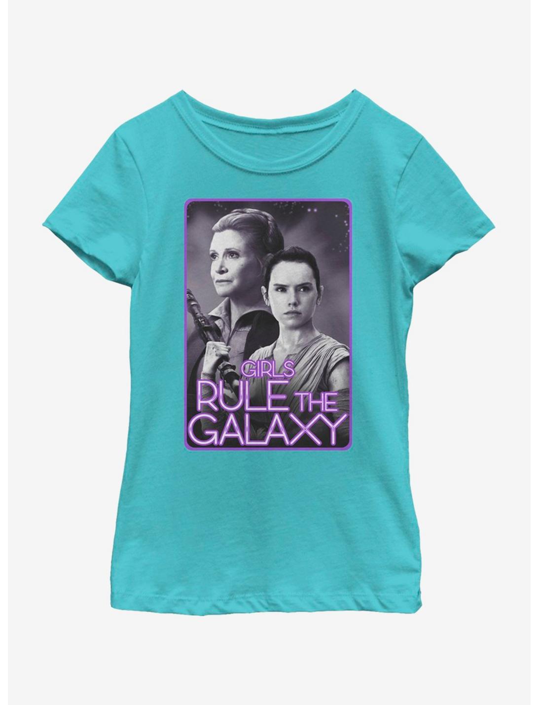 Star Wars The Force Awakens Girls Rule Youth Girls T-Shirt, TAHI BLUE, hi-res