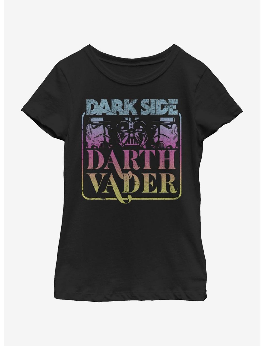 Star Wars Vader Side Youth Girls T-Shirt, BLACK, hi-res