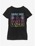 Star Wars Vader Side Youth Girls T-Shirt, BLACK, hi-res