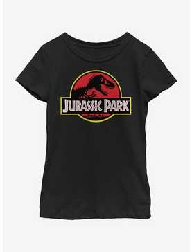Jurassic Park Park Logo Youth Girls T-Shirt, , hi-res